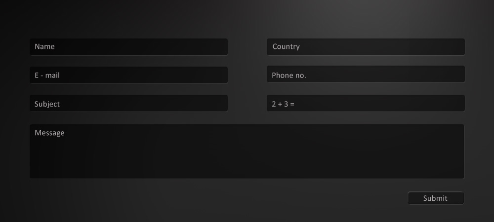 Contact Form PSD Freebie Contact Form PSD Freebie