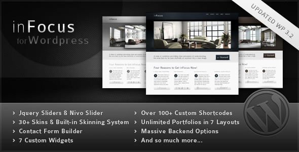 Infocus corporate wordpress theme