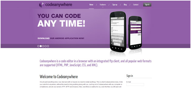 Code Anywhere