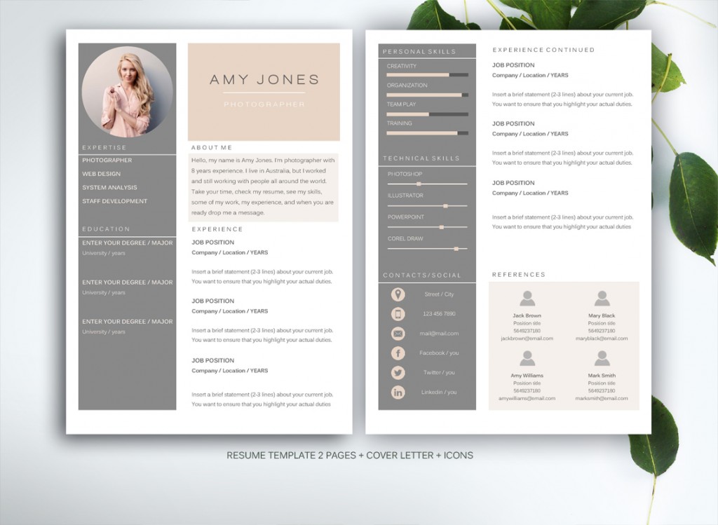 10 resume templates to help you get a new job  PremiumCoding