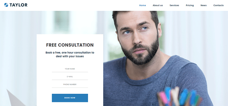 Taylor WordPress Theme