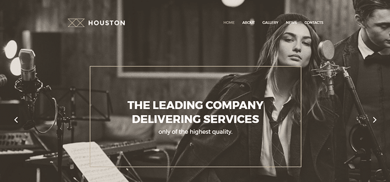 Houston WordPress Theme