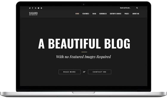 Sigurd – A WordPress Blog For Writers