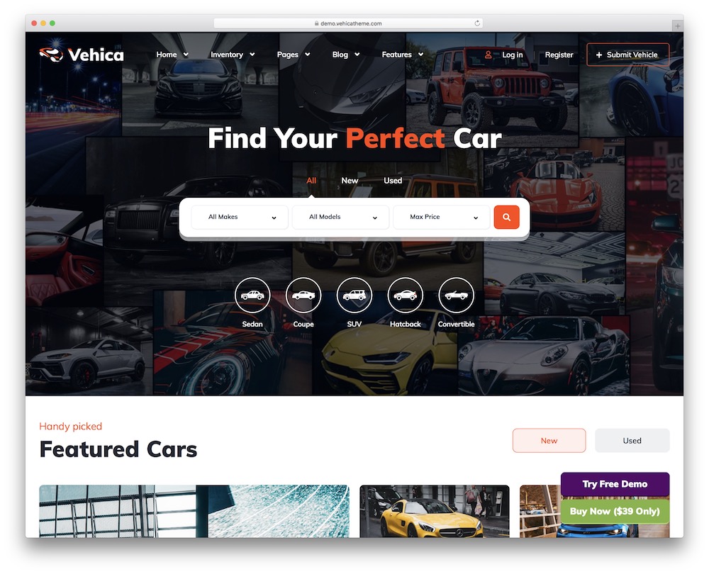 8 Splendid Car Dealer Website Templates 2020 PremiumCoding